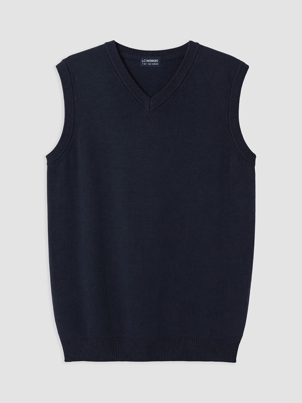 V Neck Basic Boys' Knitwear Sweater Vest
