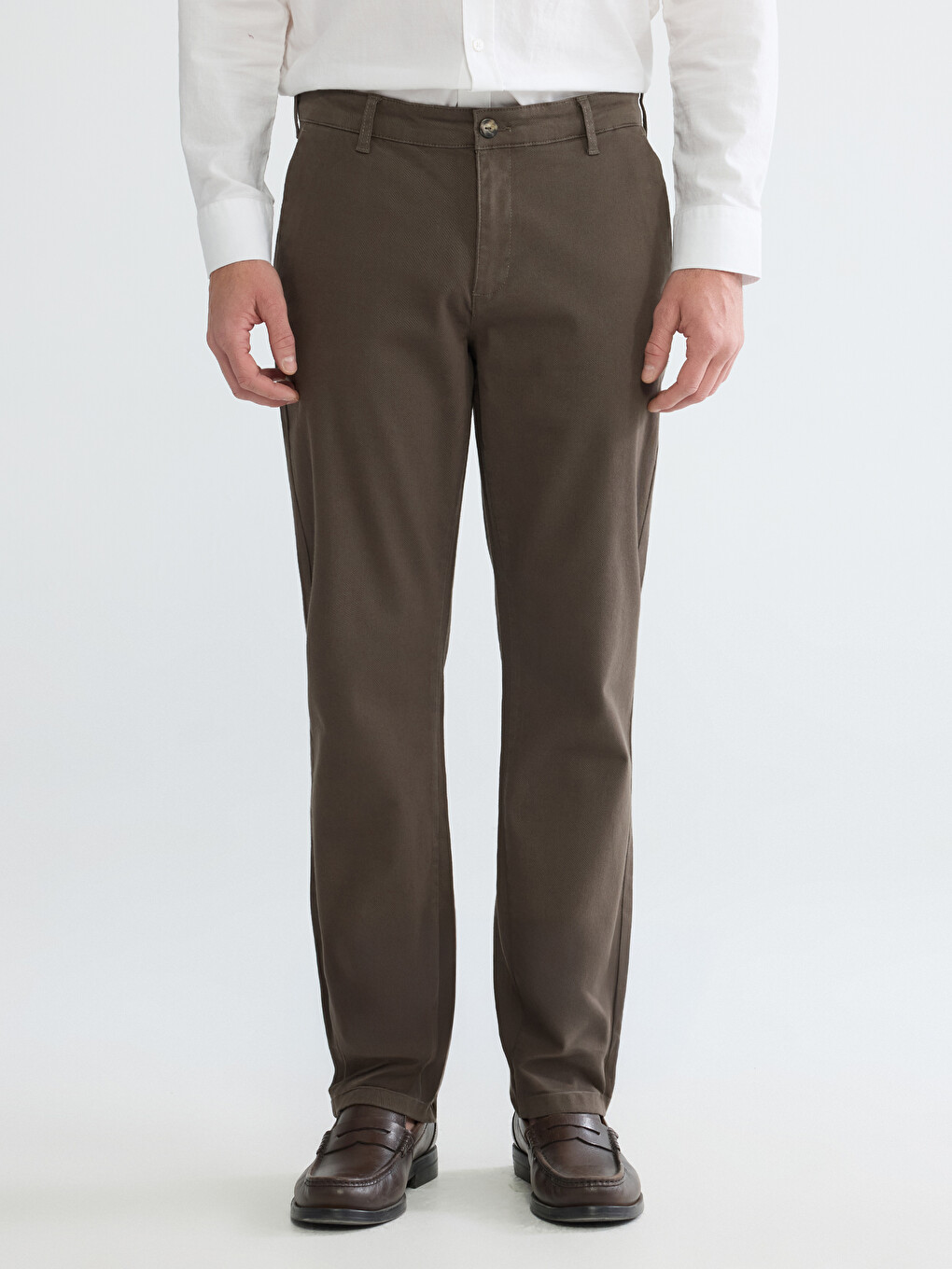 Chino Pantalone Regularnog Kroja Za Muškarce-1