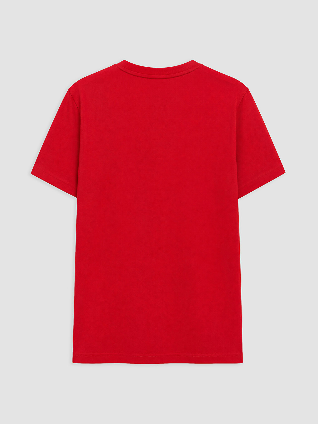 Crew Neck Basic Short Sleeve Girls' T-shirt-3