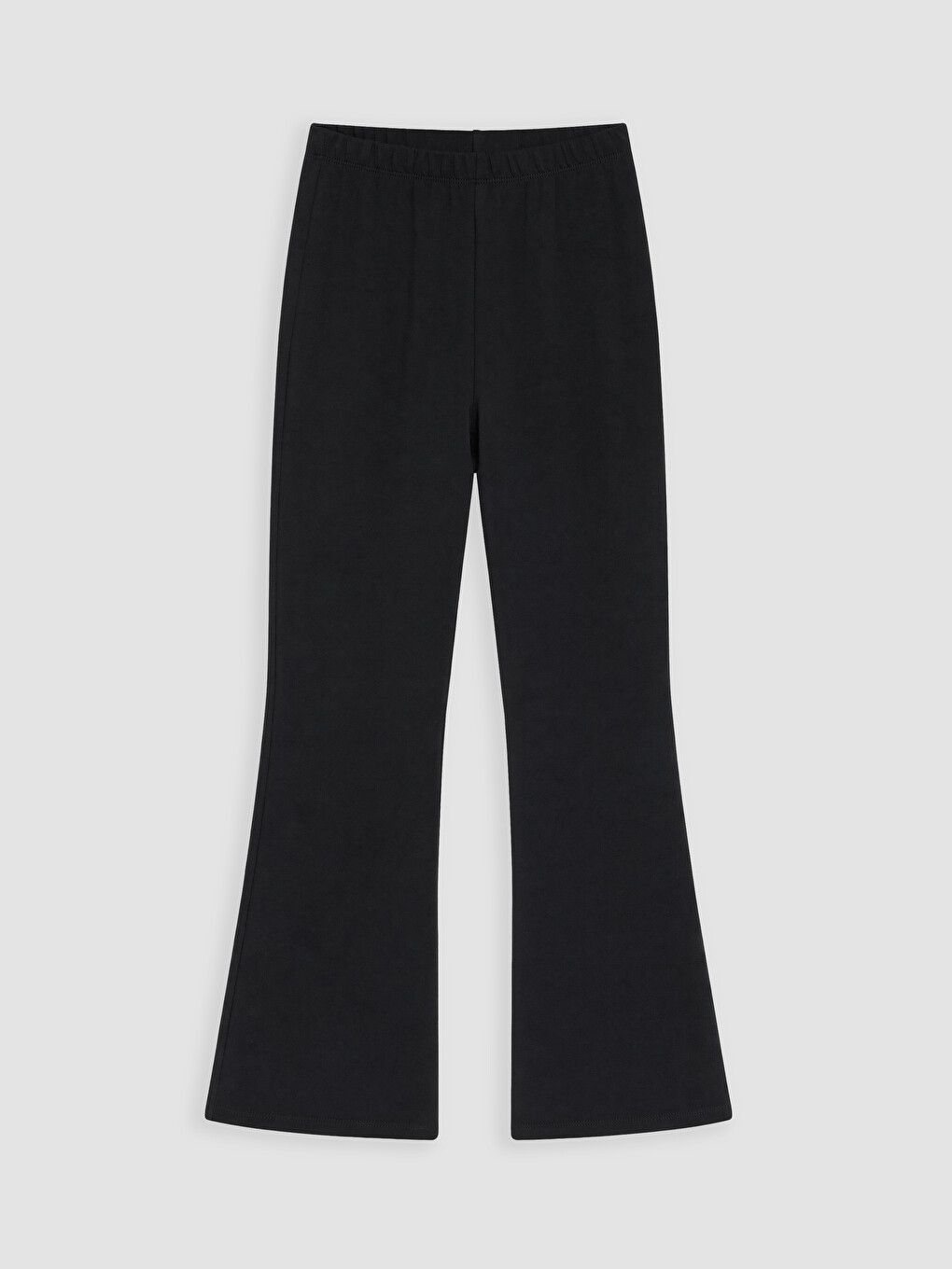 Elastic Waist Flare Girls' Leggings-1