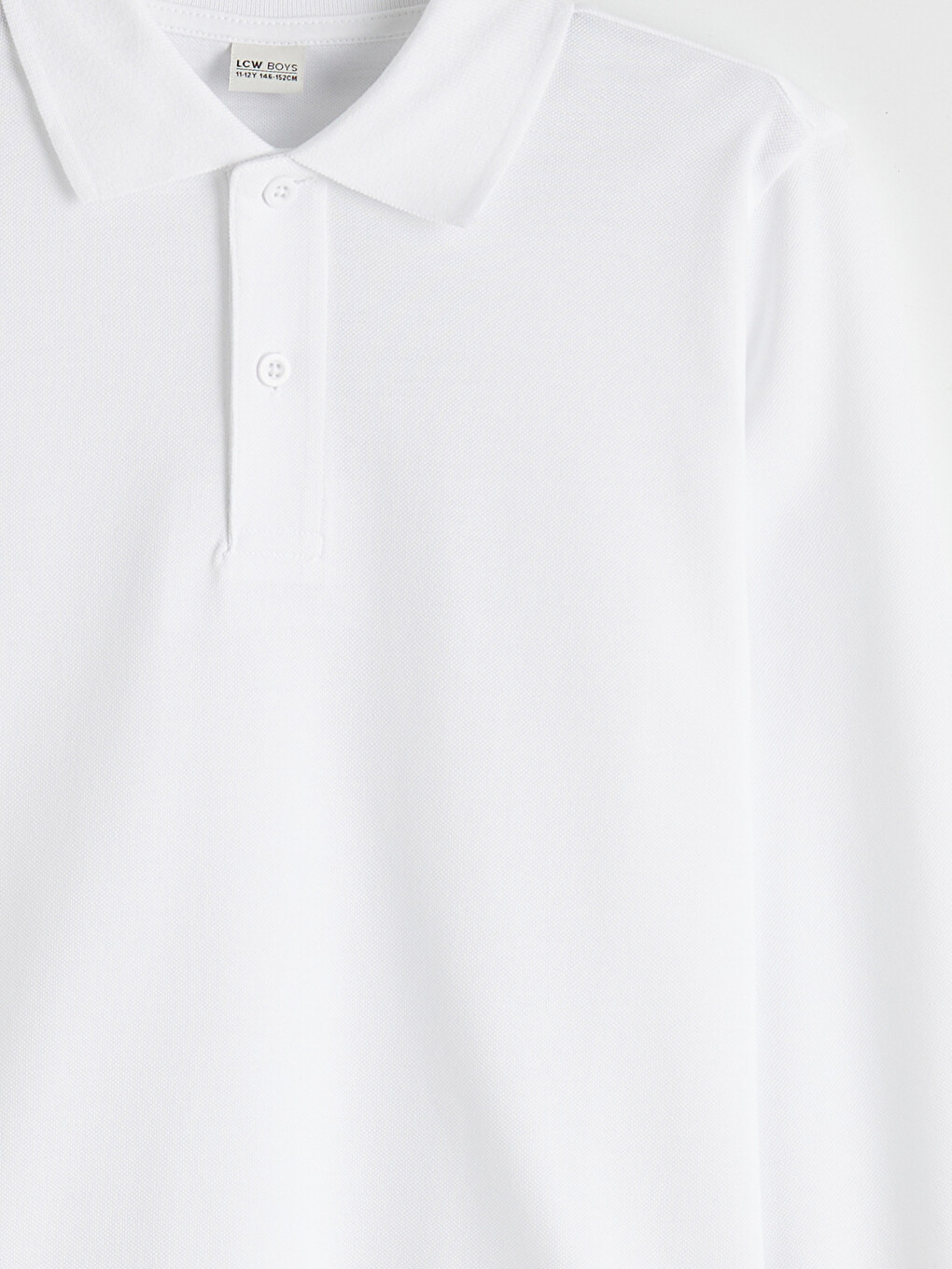 Polo Neck Basic Boys' T-shirt 2 Pack-7