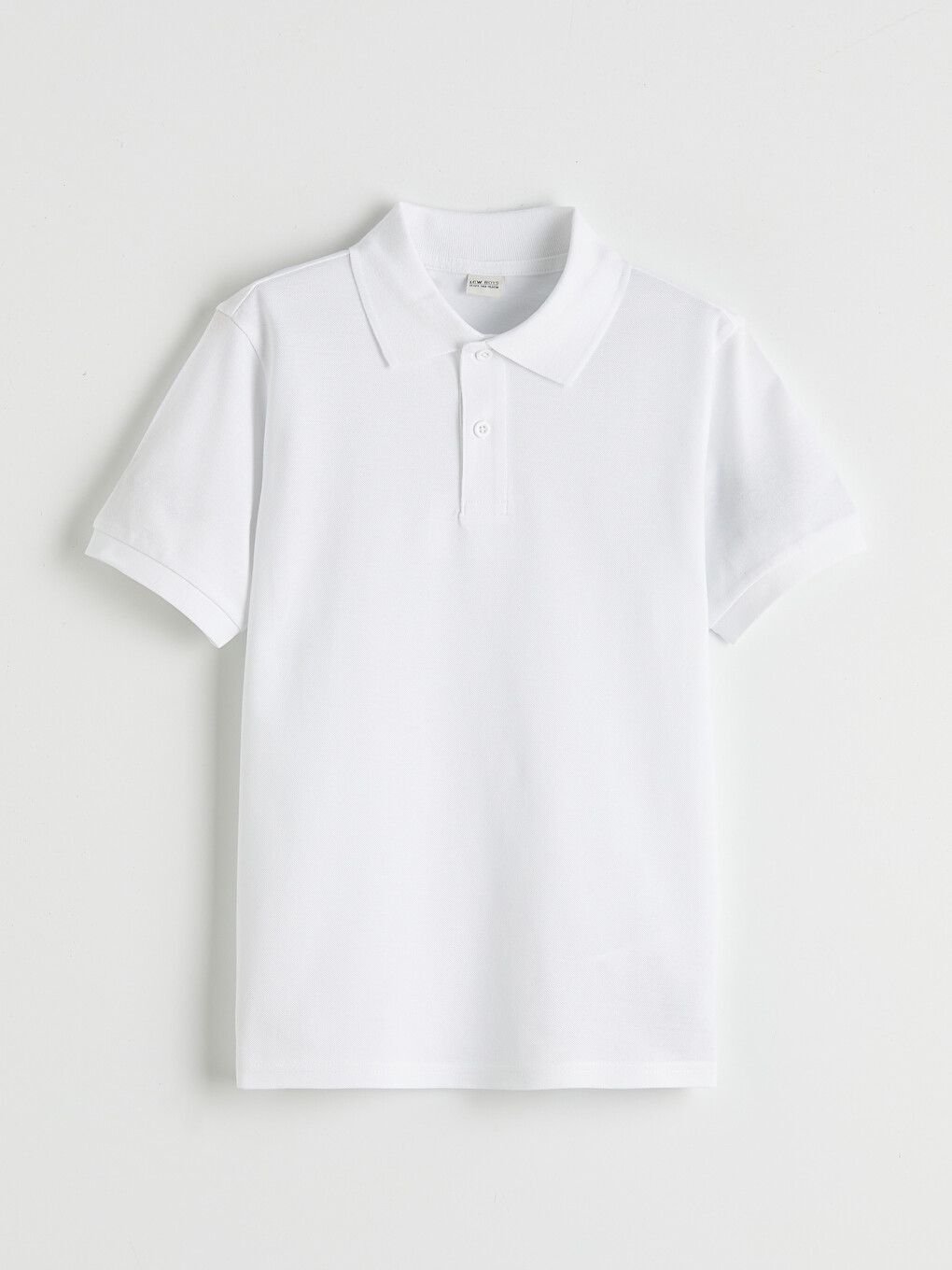 Polo Neck Basic Boys' T-shirt 2 Pack-2