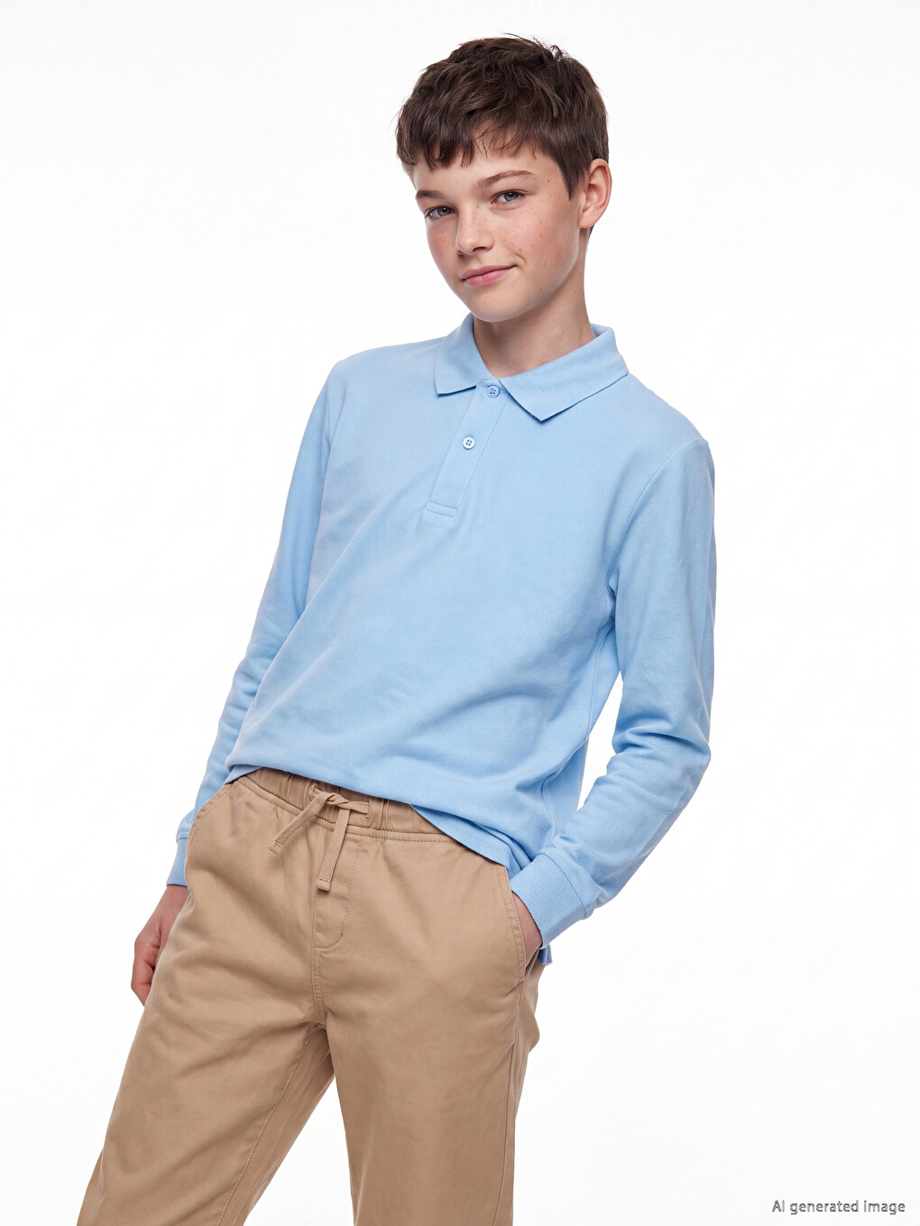 T-shirt Me Jakë Polo Për Djem