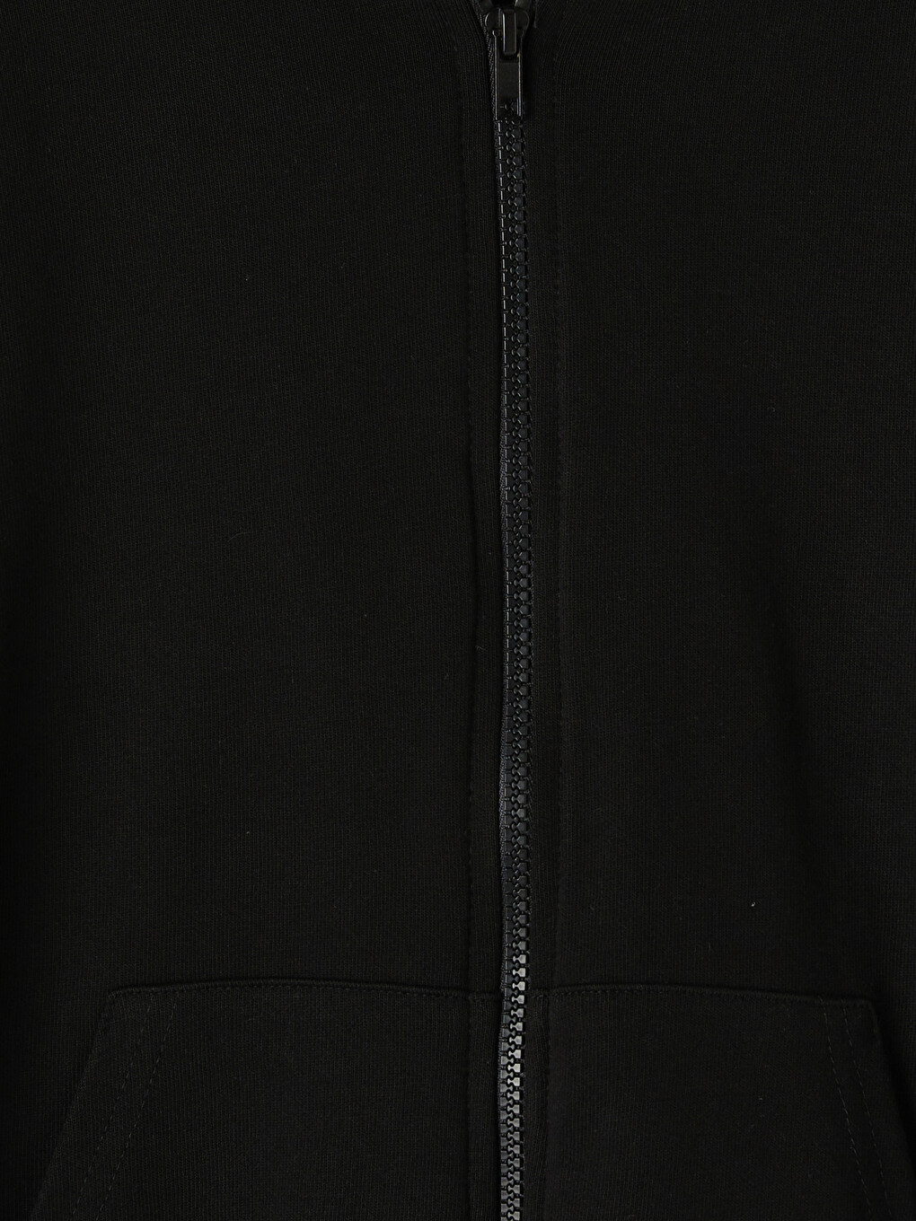 Kapüşonlu Erkek Çocuk Fermuarlı Sweatshirt-3