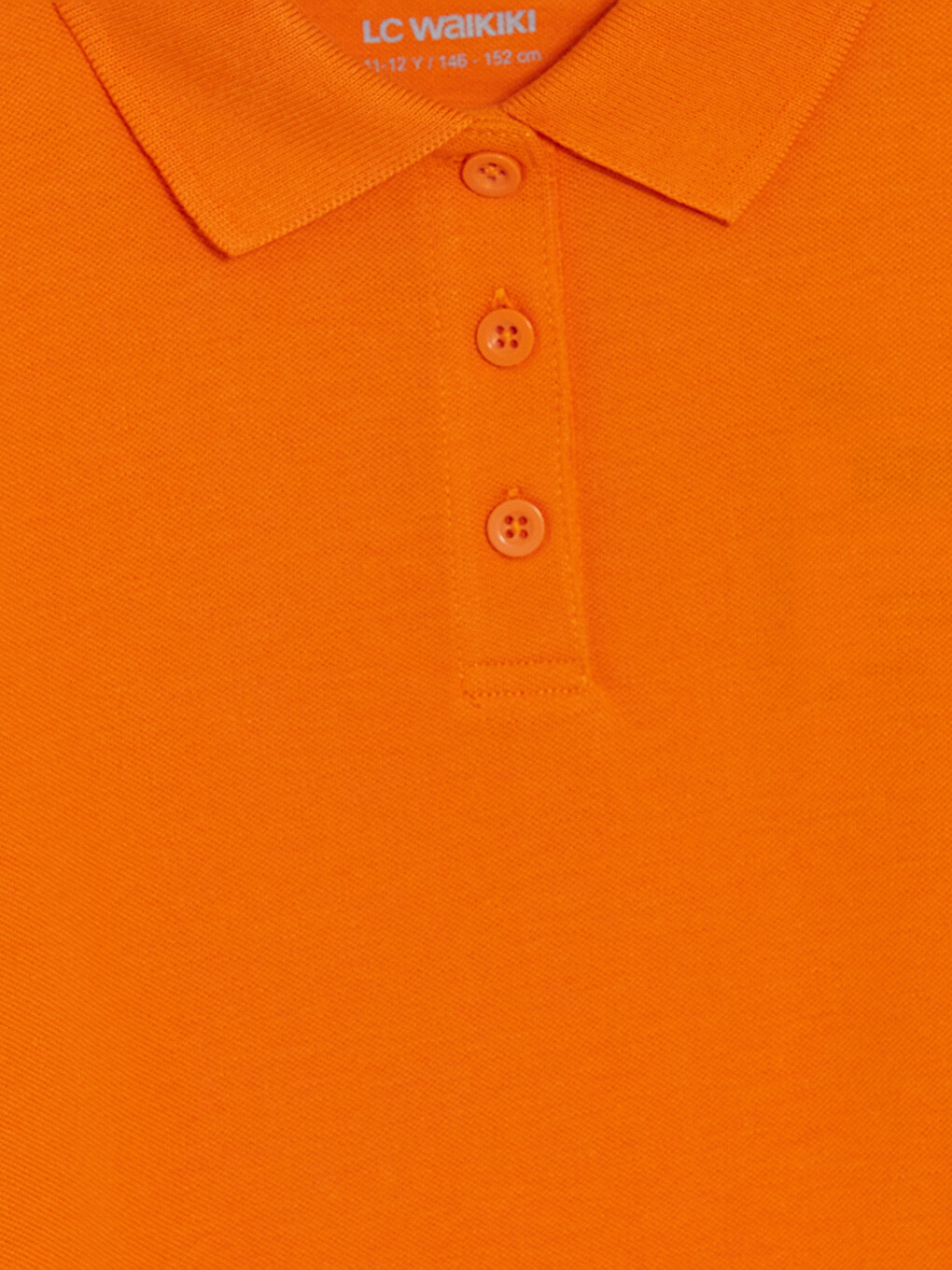 Tricou De Fete Cu Mânecă Lungă Și Guler Polo-2