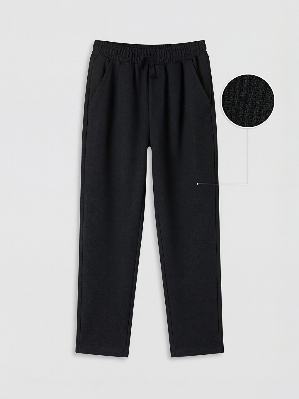 Elastic Waist Boys' Trousers-1