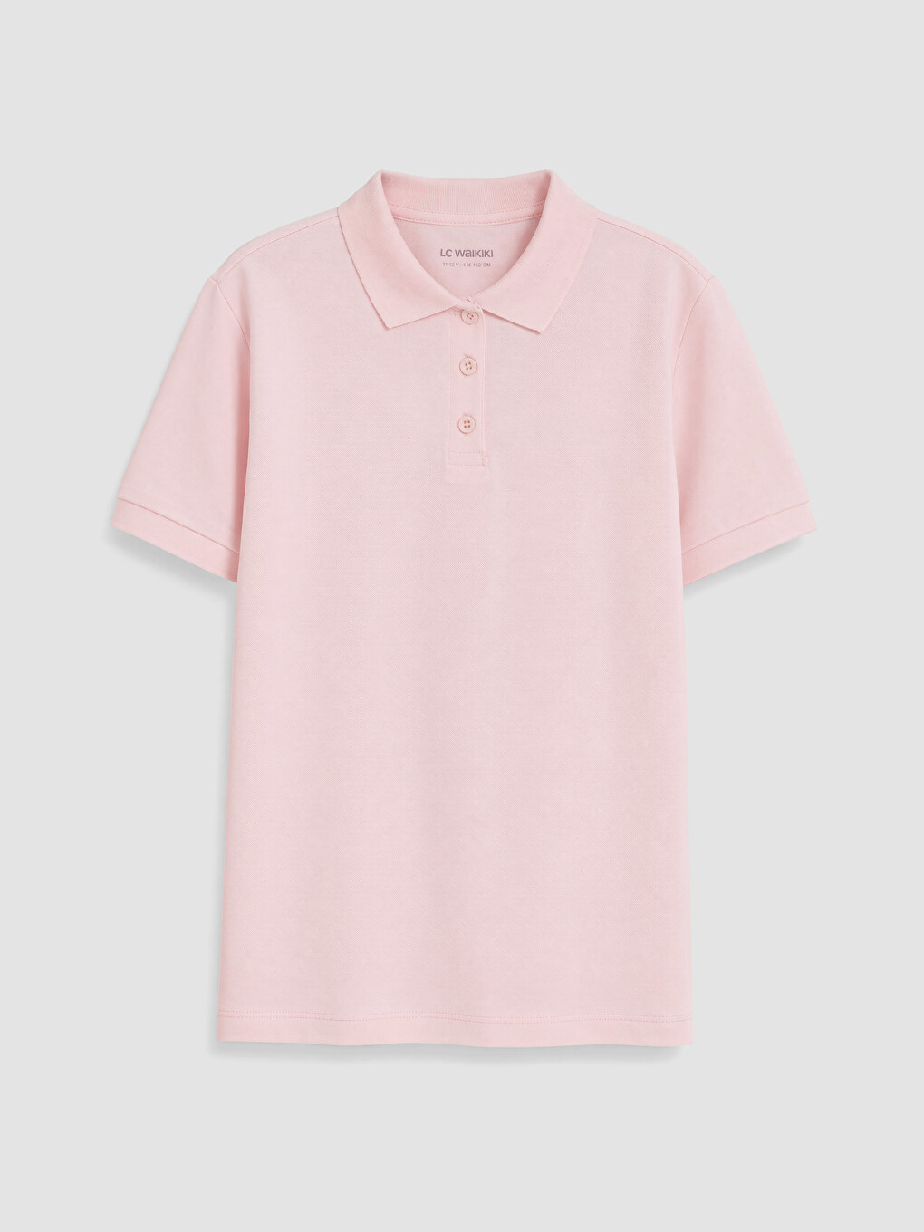 Polo Neck Girls' T-shirt-2