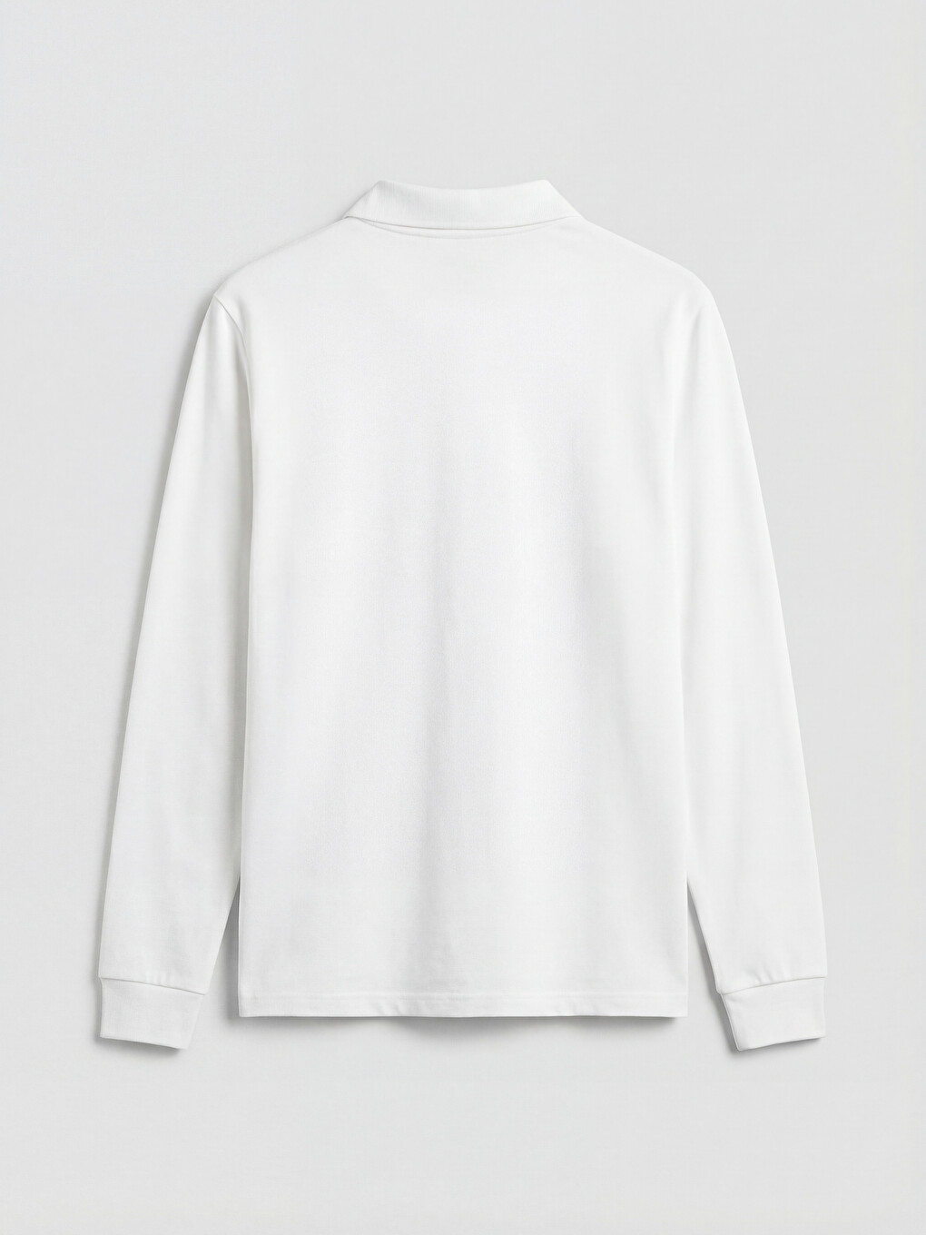 T-shirt Me Jakë Polo Dhe Mëngë Të Gjata Për Vajza-1