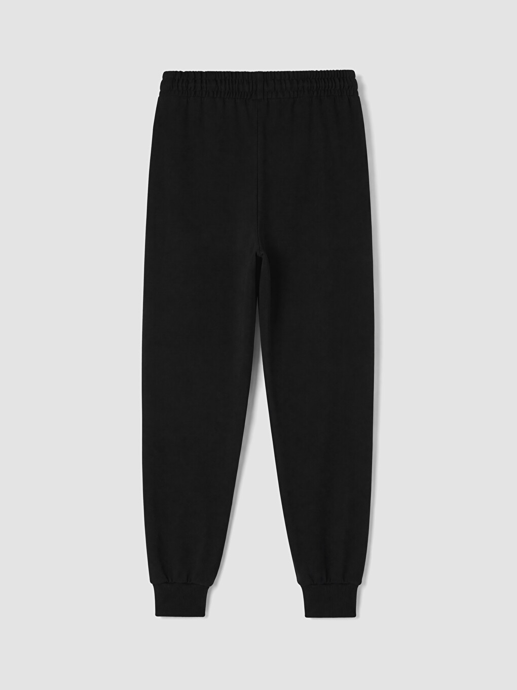 Siyah Beli Lastikli Erkek Çocuk Jogger Eşofman Altı-3