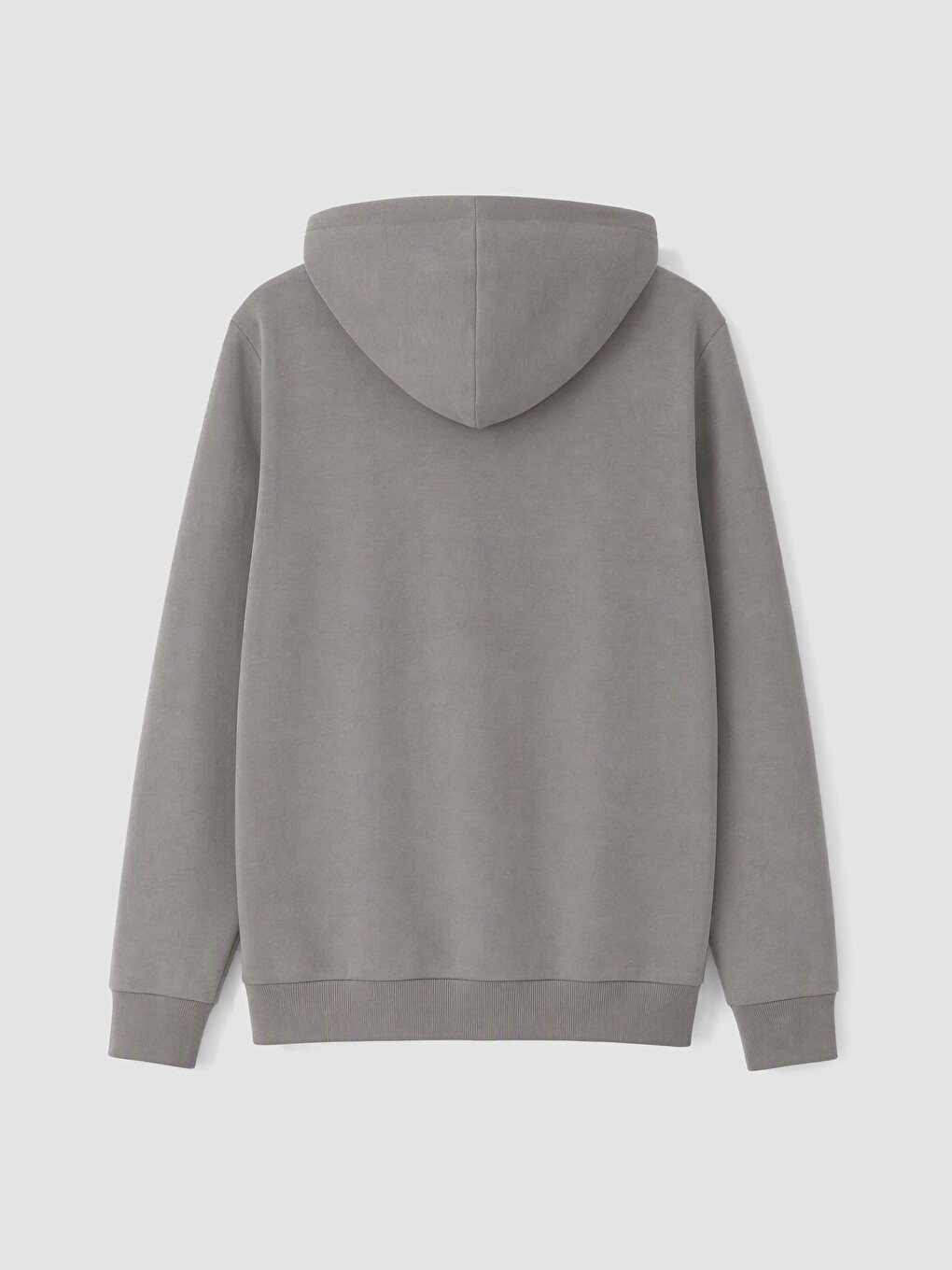 Lacivert Kapüşonlu Erkek Fermuarlı Sweatshirt-5