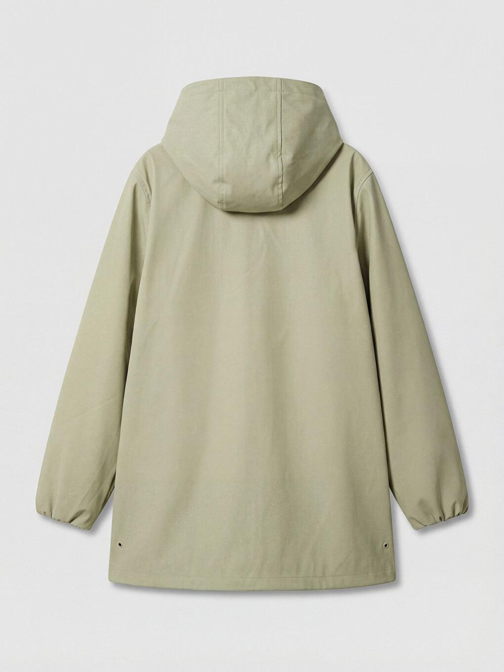 Hooded Girls' Thin Coat-1