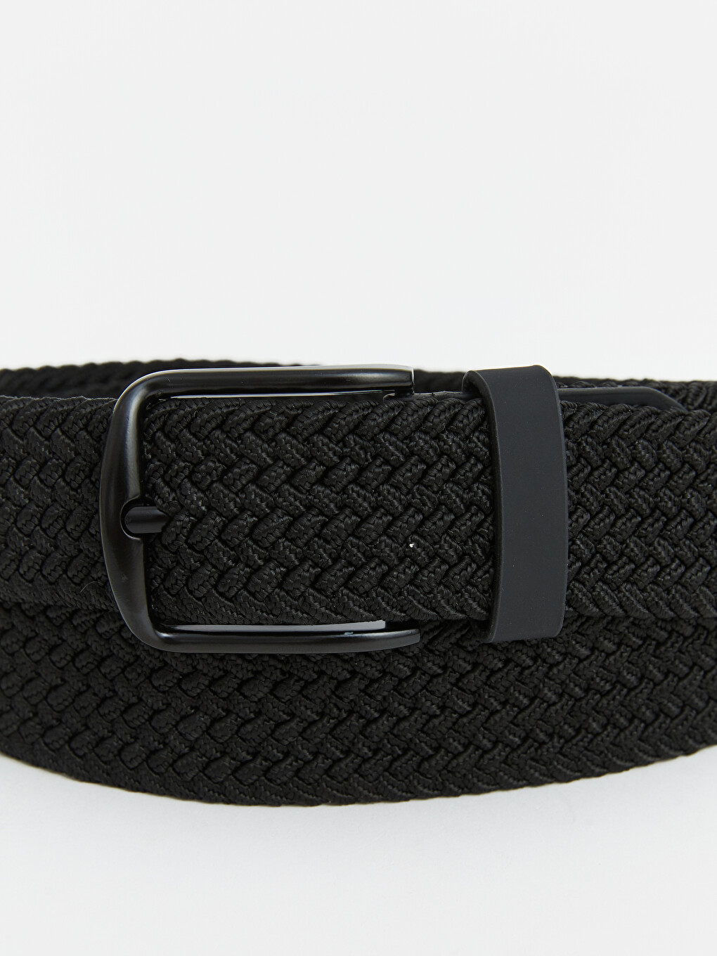 Braided Pattern Men's Belt-1