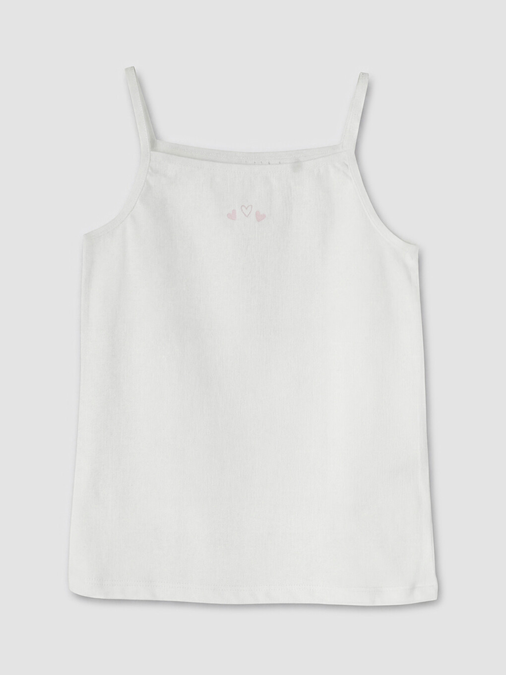 Gilet À Col Carré À Bretelles Pour Fille Lot De 2-1