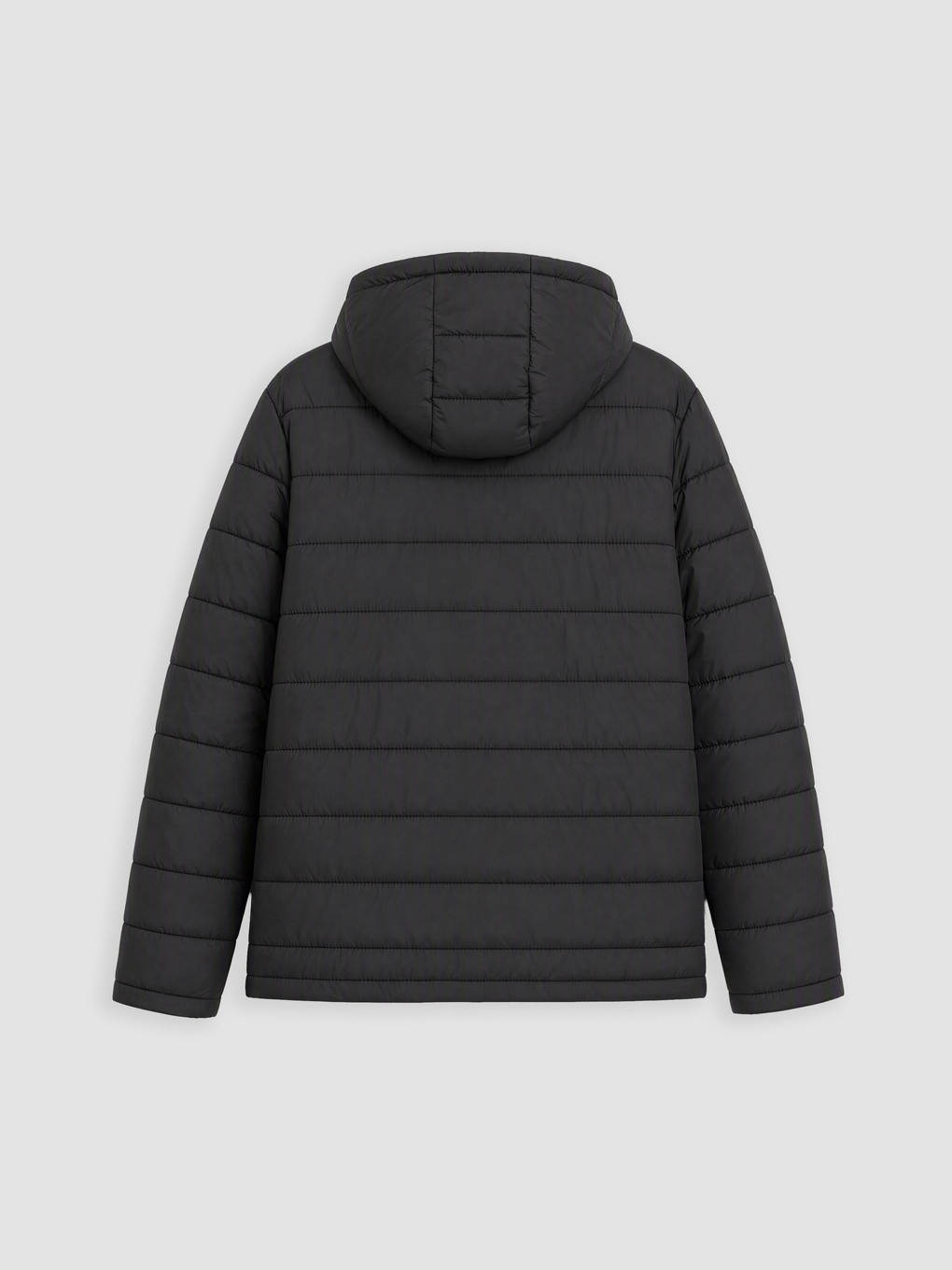Standard Fit Hooded Men's Puffer Coat-5