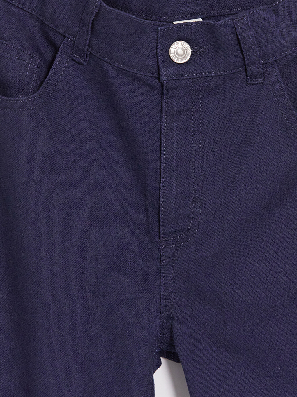 Lacivert Slim Fit Erkek Çocuk Okul Pantolonu-3