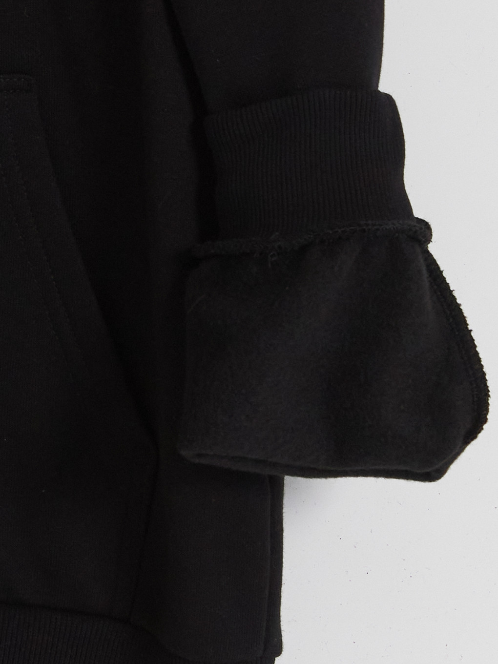 Hooded Boys' Thick Zip-up Sweatshirt-4