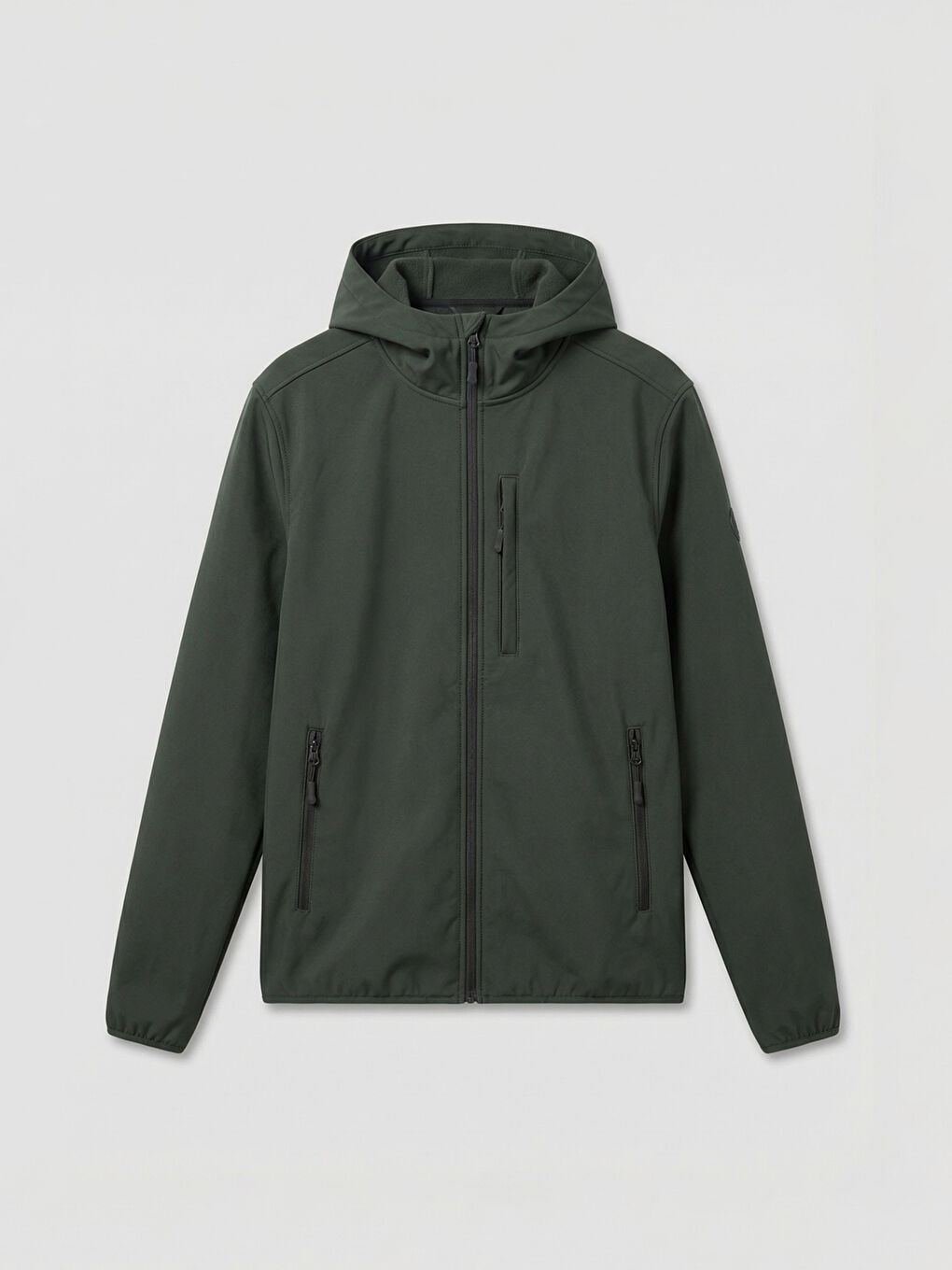 Men's Regular Fit Hooded Jacket