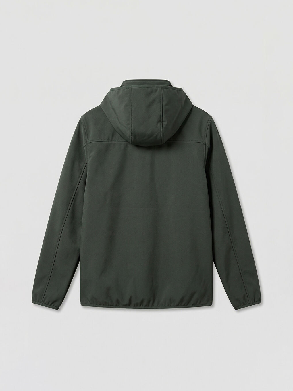 Men's Regular Fit Hooded Jacket-1