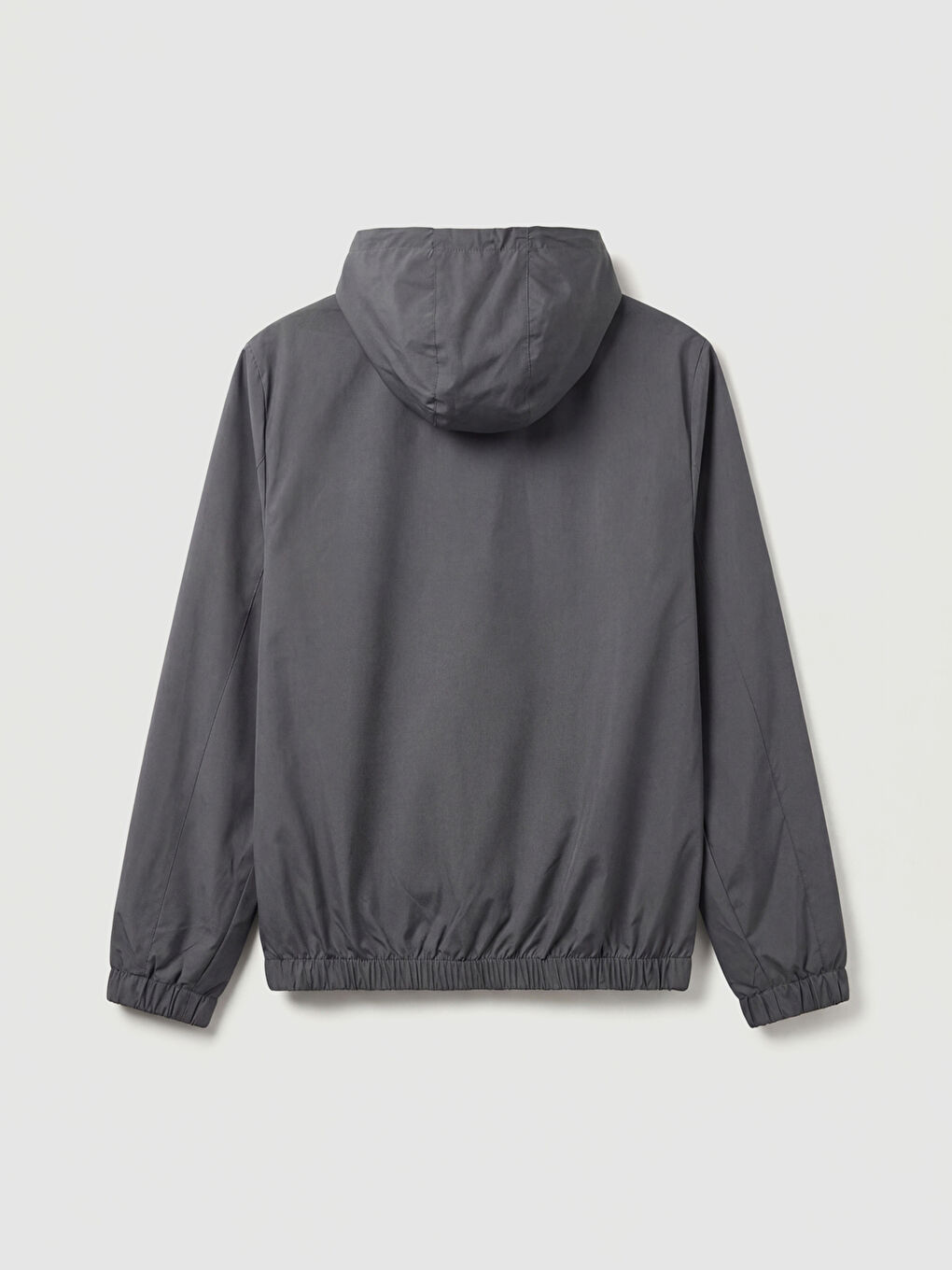 Regular Fit Hooded Men's Raincoat-1