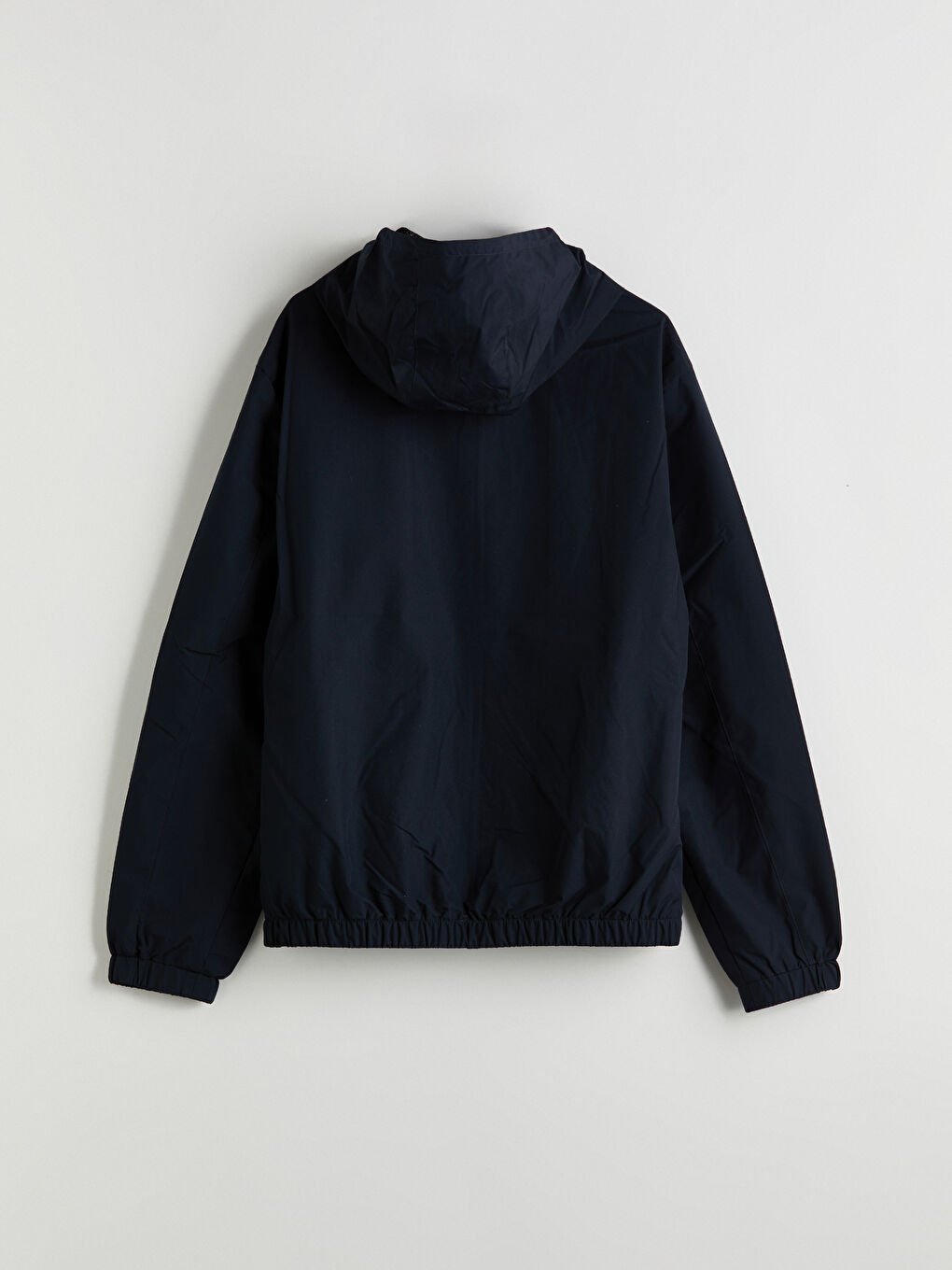 Regular Fit Hooded Men's Raincoat-7