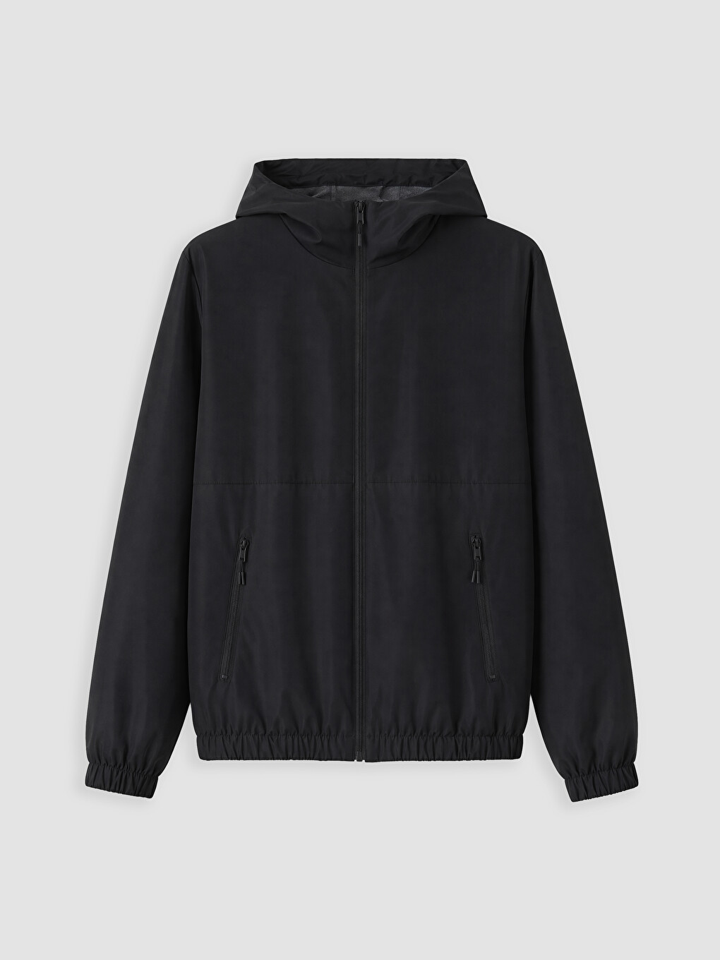 Regular Fit Hooded Men's Raincoat-4