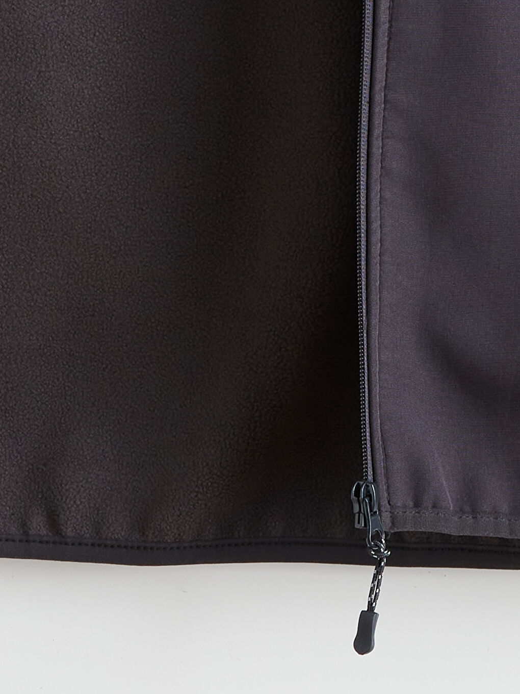 Antrasit Standart Kalıp Kapüşonlu Erkek Mont-12