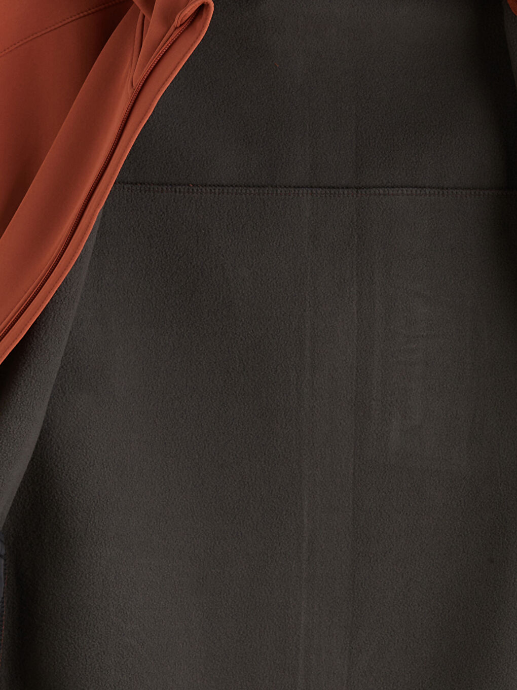 Kahverengi Standart Kalıp Kapüşonlu Erkek Mont-6