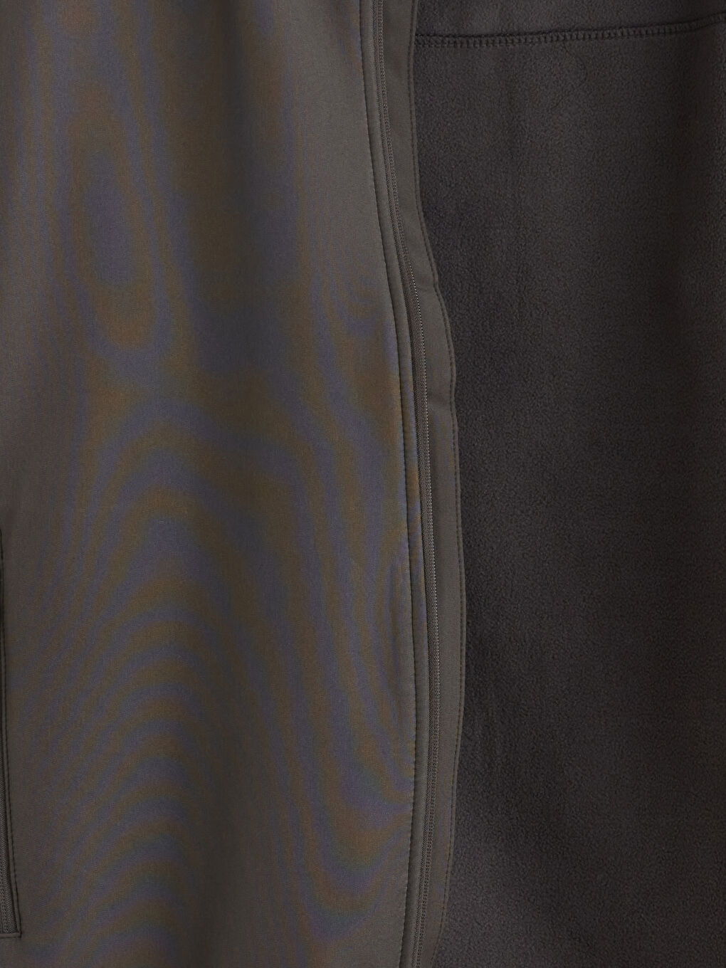 Haki Standart Kalıp Kapüşonlu Erkek Mont-4