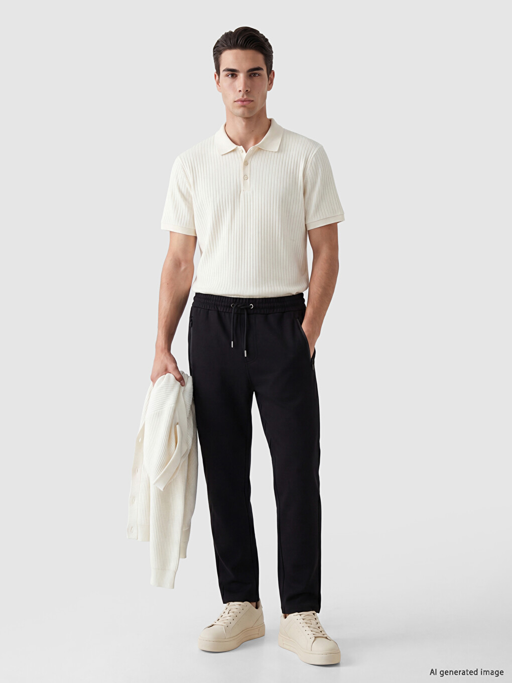 Standard Fit Men's Sweatpants-1