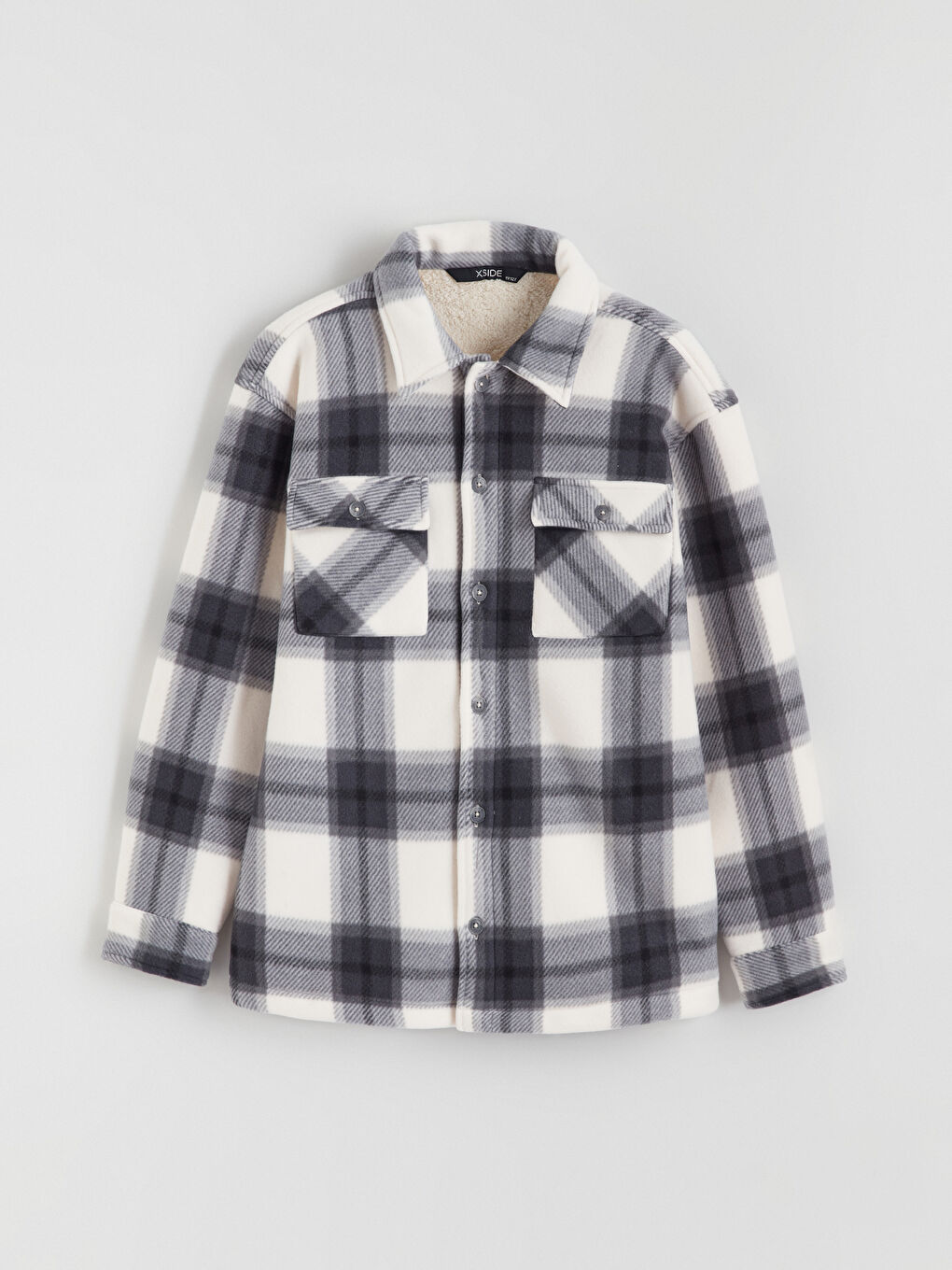 Plaid Boys' Shirt Jacket