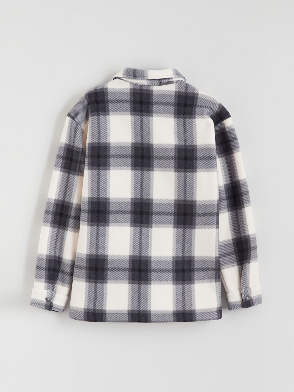 Plaid Boys' Shirt Jacket-3