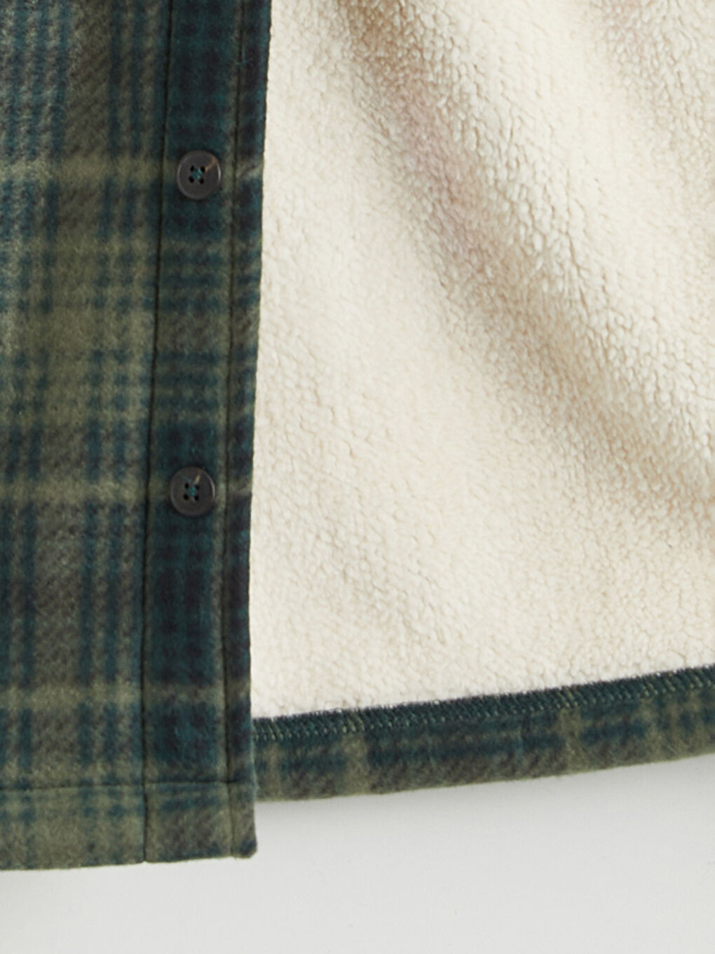 Yeşil Ekose Erkek Çocuk Gömlek Ceket-2