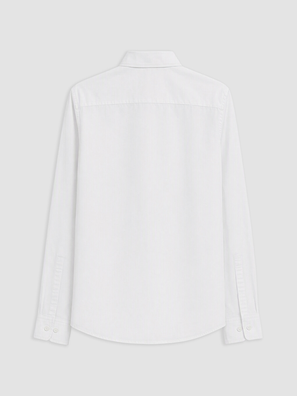 Regular Fit Oxford Men's Basic Shirt-4