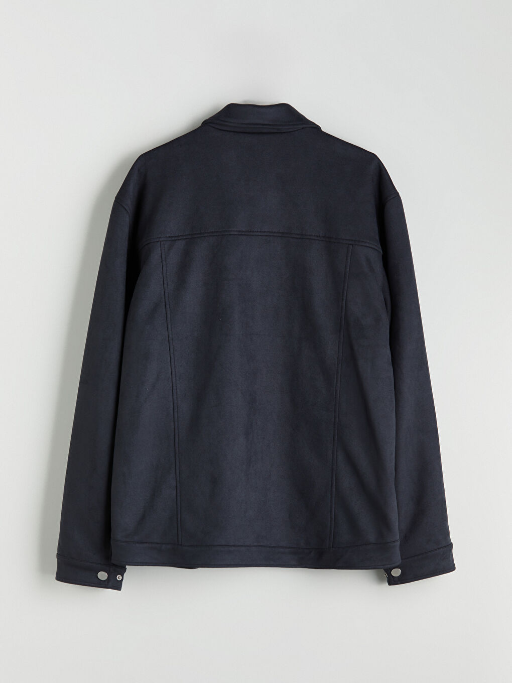 Antrasit Standart Kalıp Ceket Yaka Erkek Mont-7