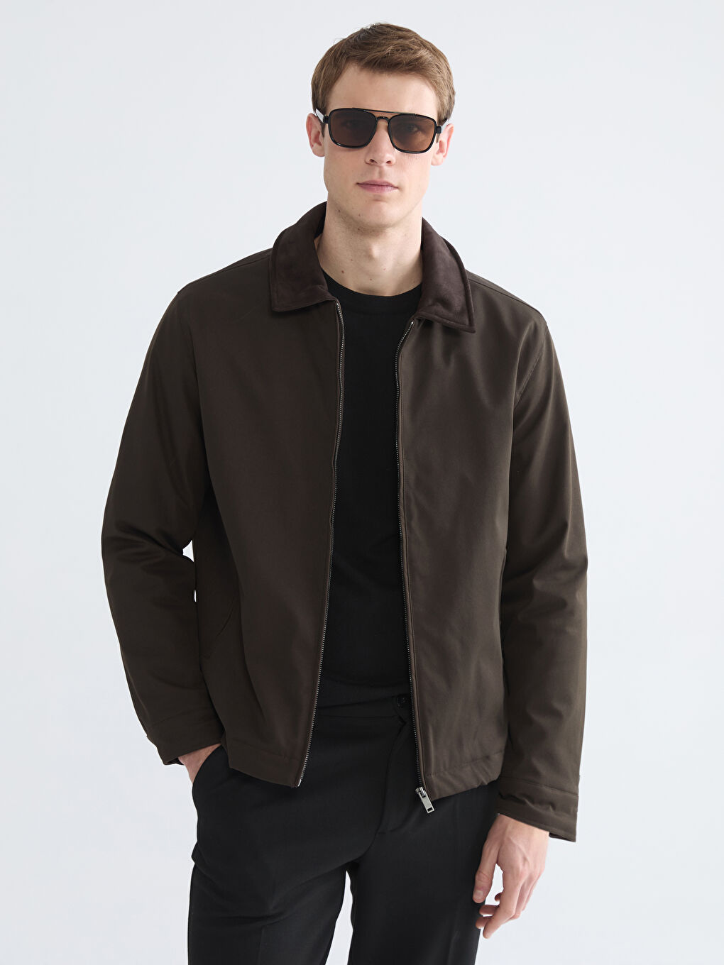 Standard Fit Collared Neck Men's Coat