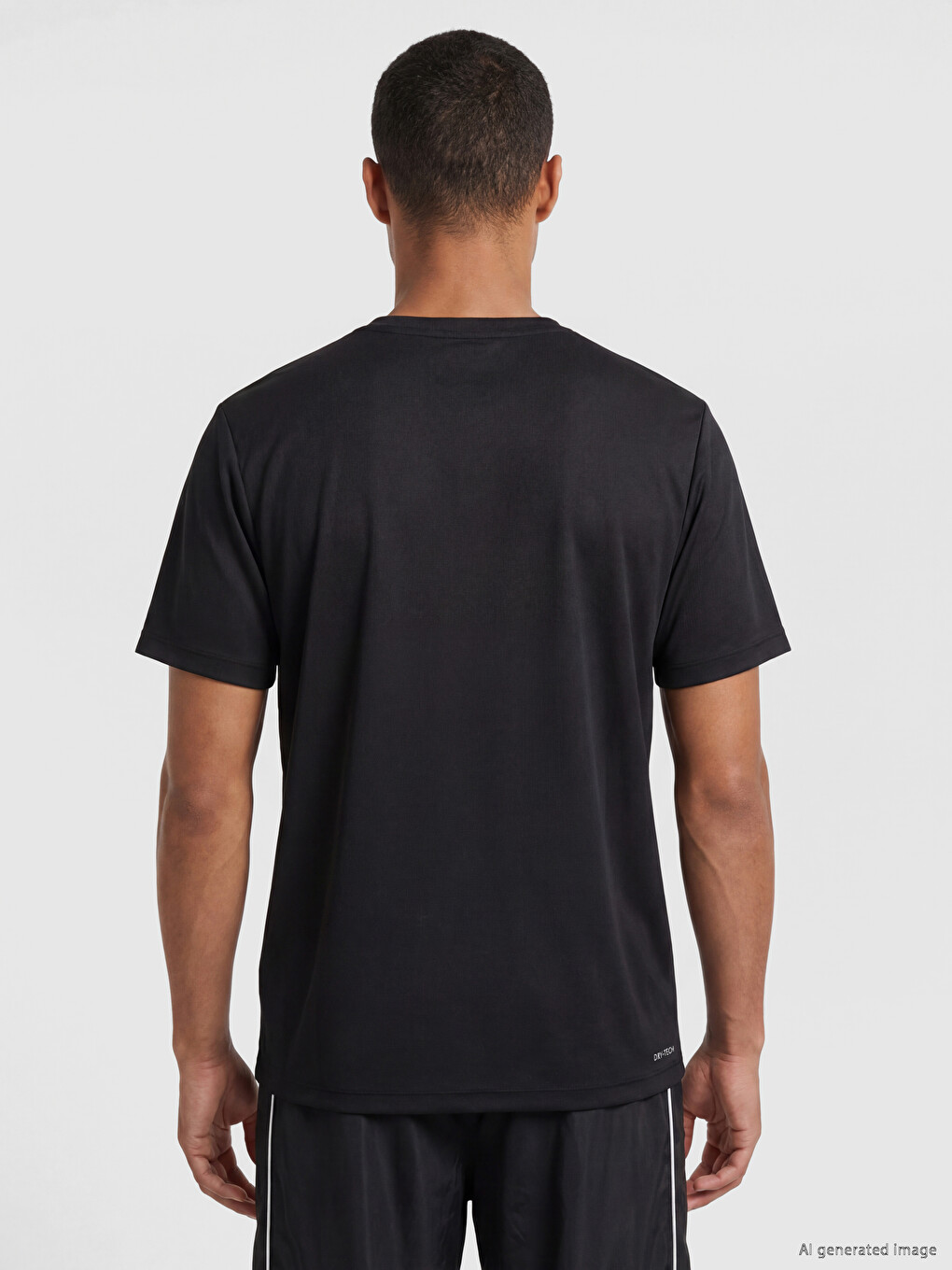 Crew Neck Men's Sport T-shirt-3