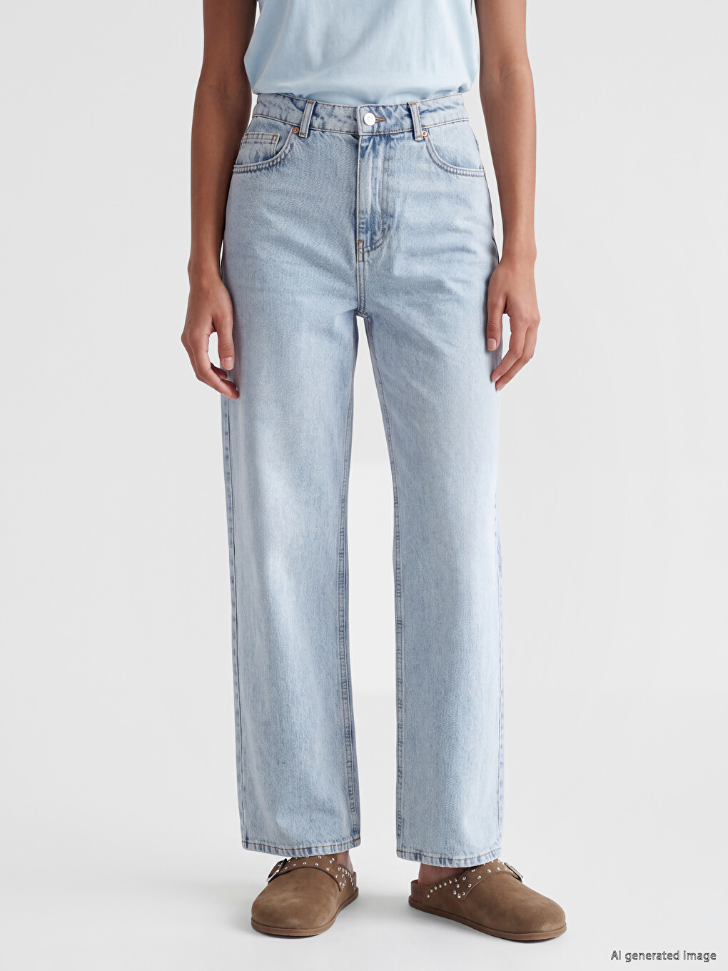 Wideleg Women's Jeans-1