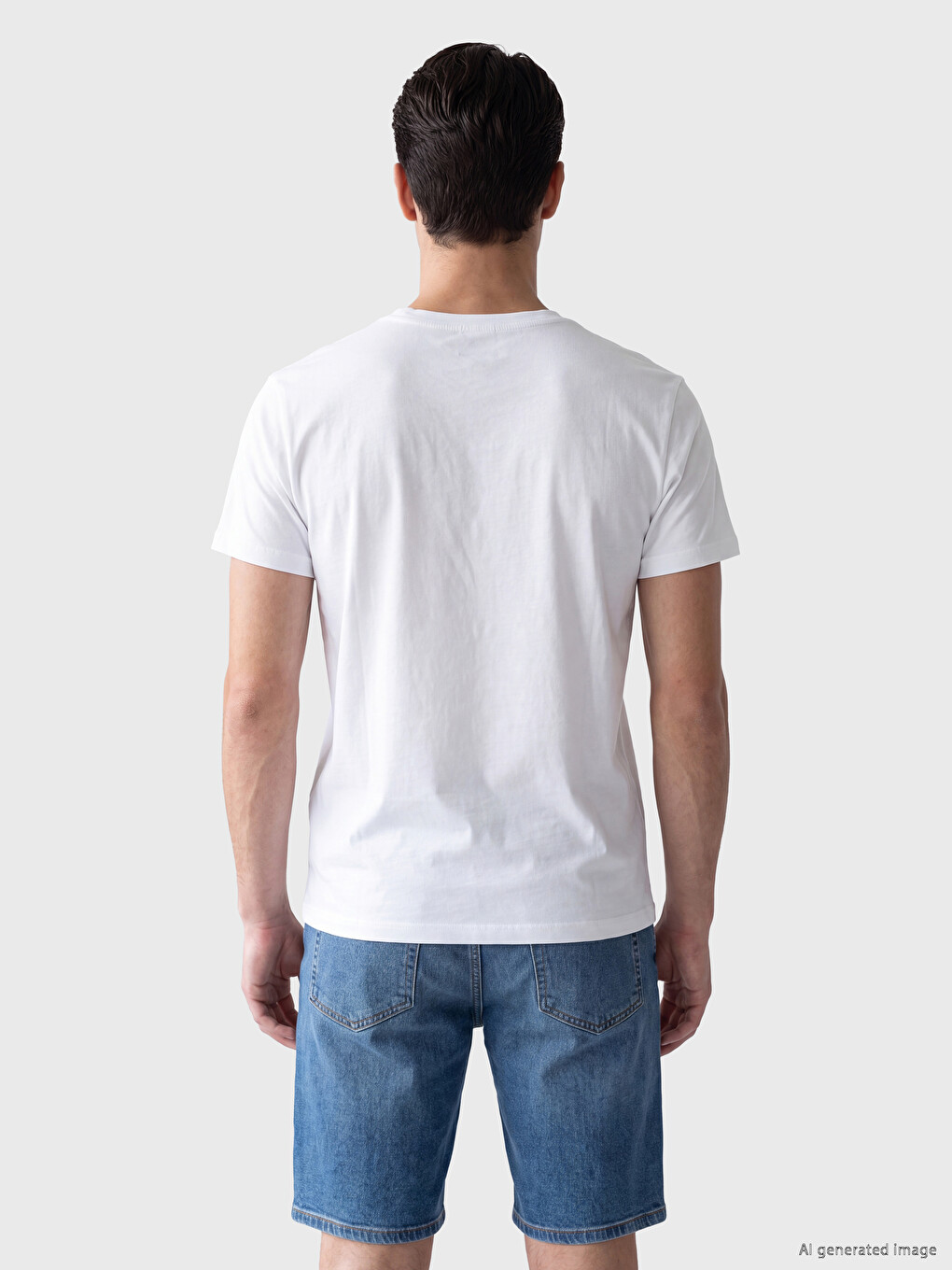 Super Slim Fit Stretch Fabric T-shirt / 01-2