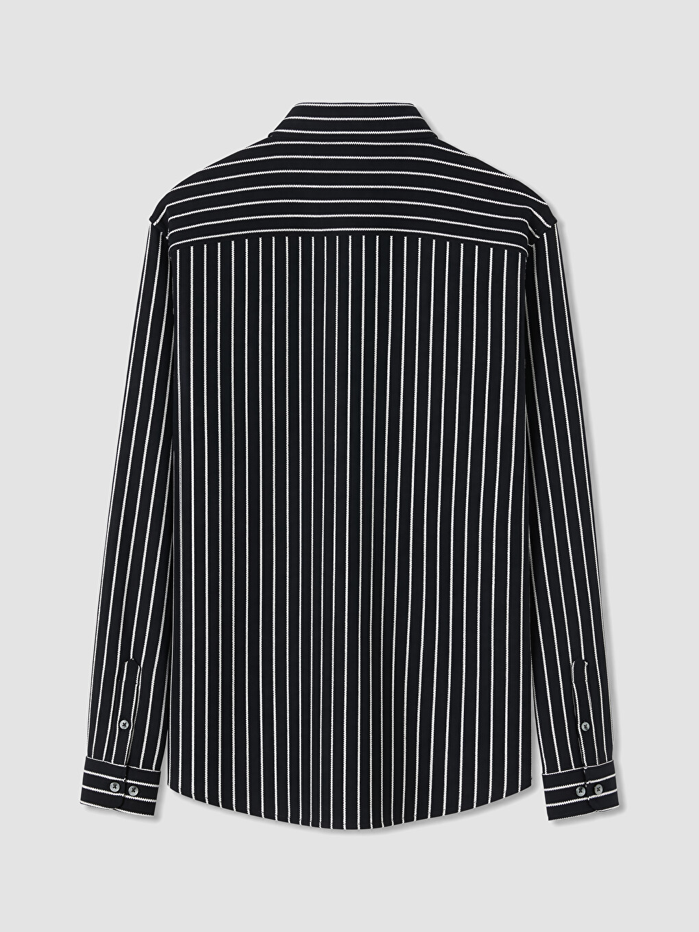 Slim Fit Striped Men's Shirt-2