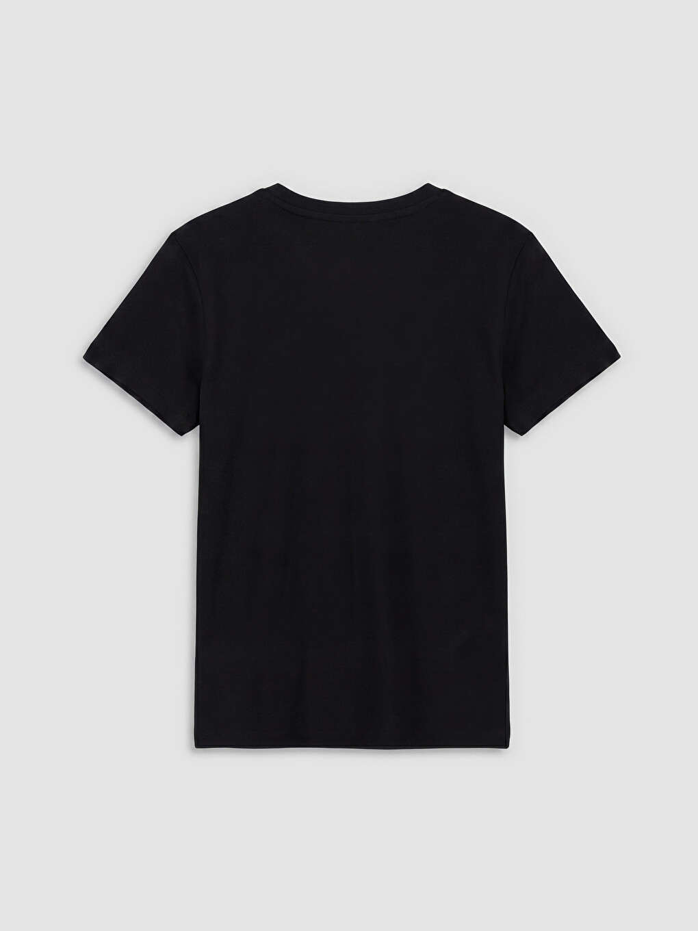 Tricou Basic Cu Guler Rotund Pentru Fete-2