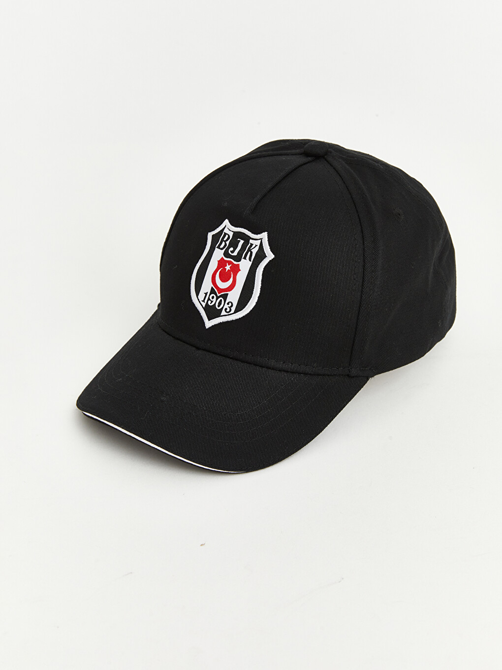 Siyah Beşiktaş Lisanslı Erkek Çocuk Kep Şapka-1