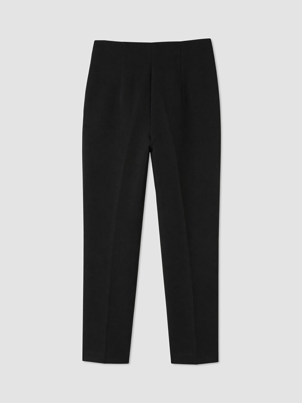 Siyah Standart Fit Kadın Pantolon-5
