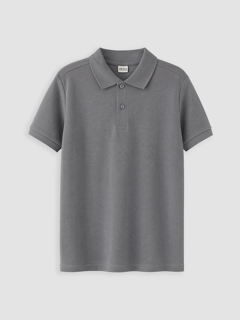 Polo Collar Boys' Pique T-shirt
