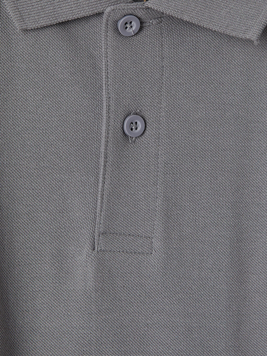Polo Collar Boys' Pique T-shirt-1