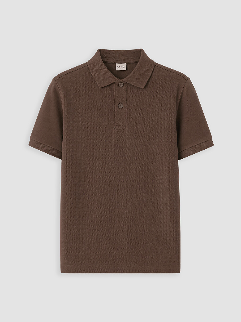 Polo Collar Boys' Pique T-shirt