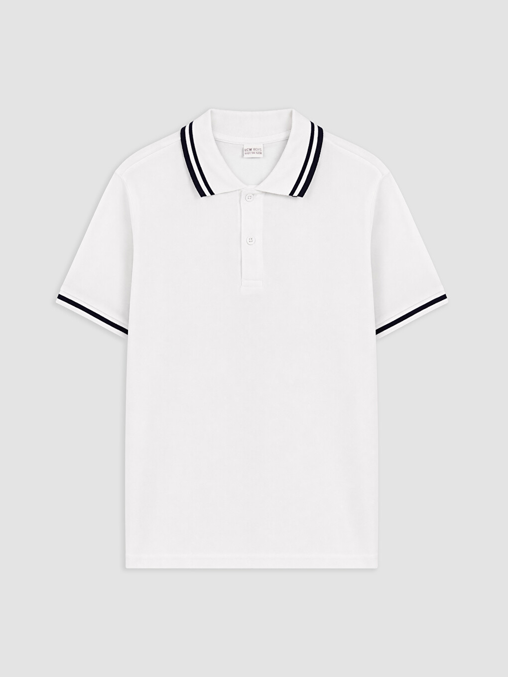 Polo Collar Boys' Pique T-shirt