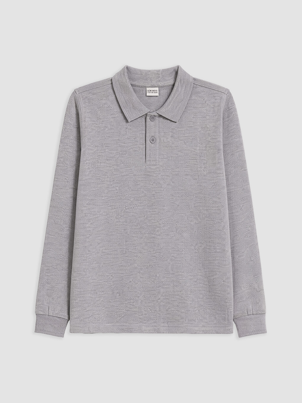 Long Sleeve Polo Collar Boys' T-shirt