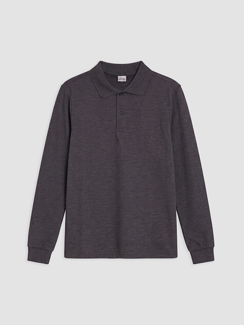 Polo Collar Long Sleeve Boys' T-shirt