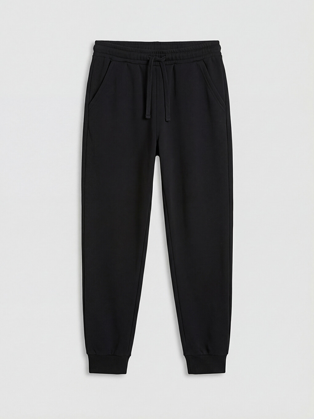 Siyah Erkek Çocuk Basic Jogger Eşofman Altı-1