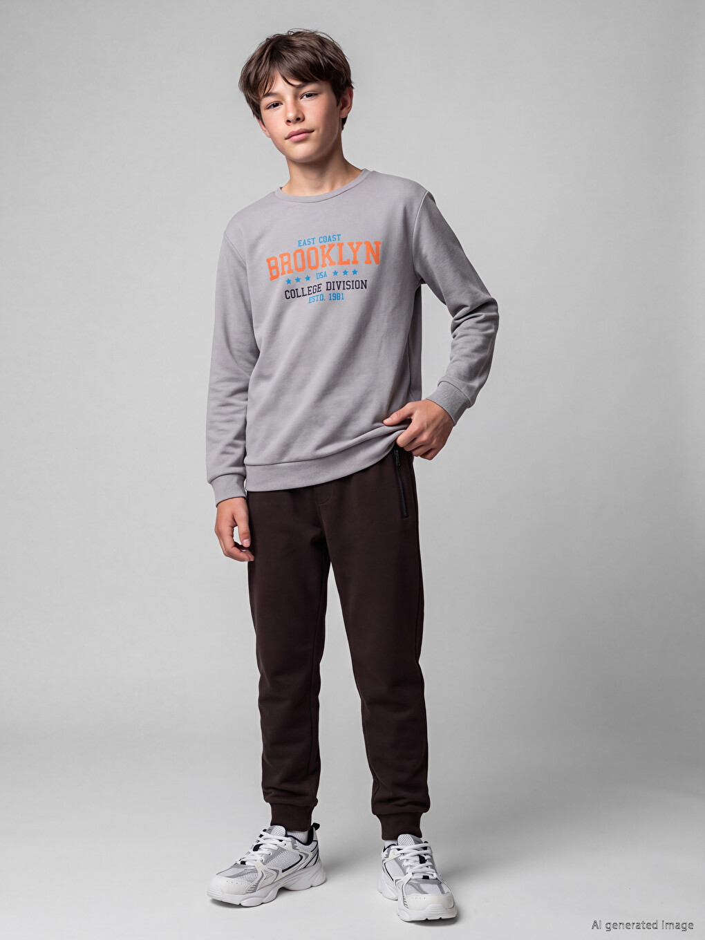 Pantallona Sportive Jogger Për Djem-1